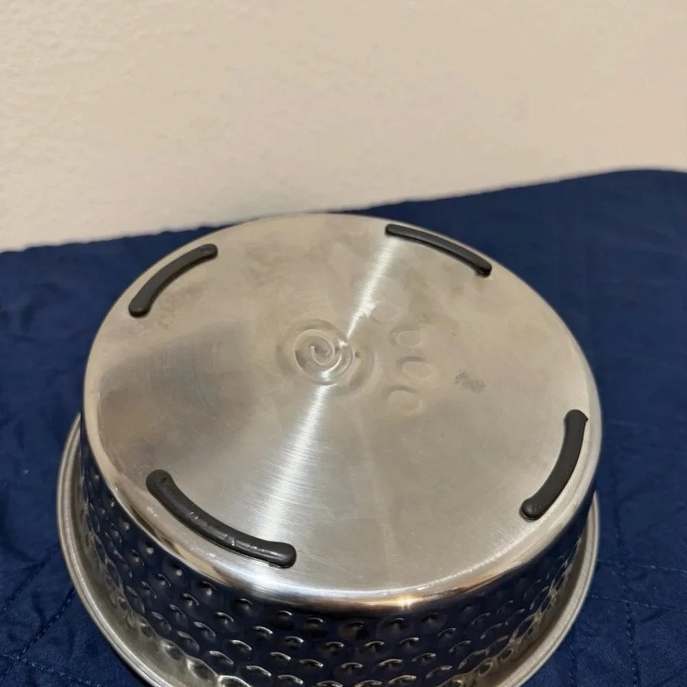 Hammered Aluminium Serving Bowl / Tray￼